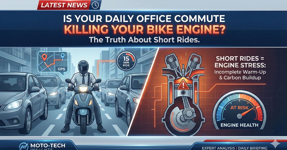 Is Your Daily Office Commute Killing Your Bike Engine?