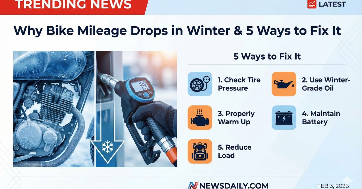 Why Bike Mileage Drops in Winter & 5 Ways to Fix It